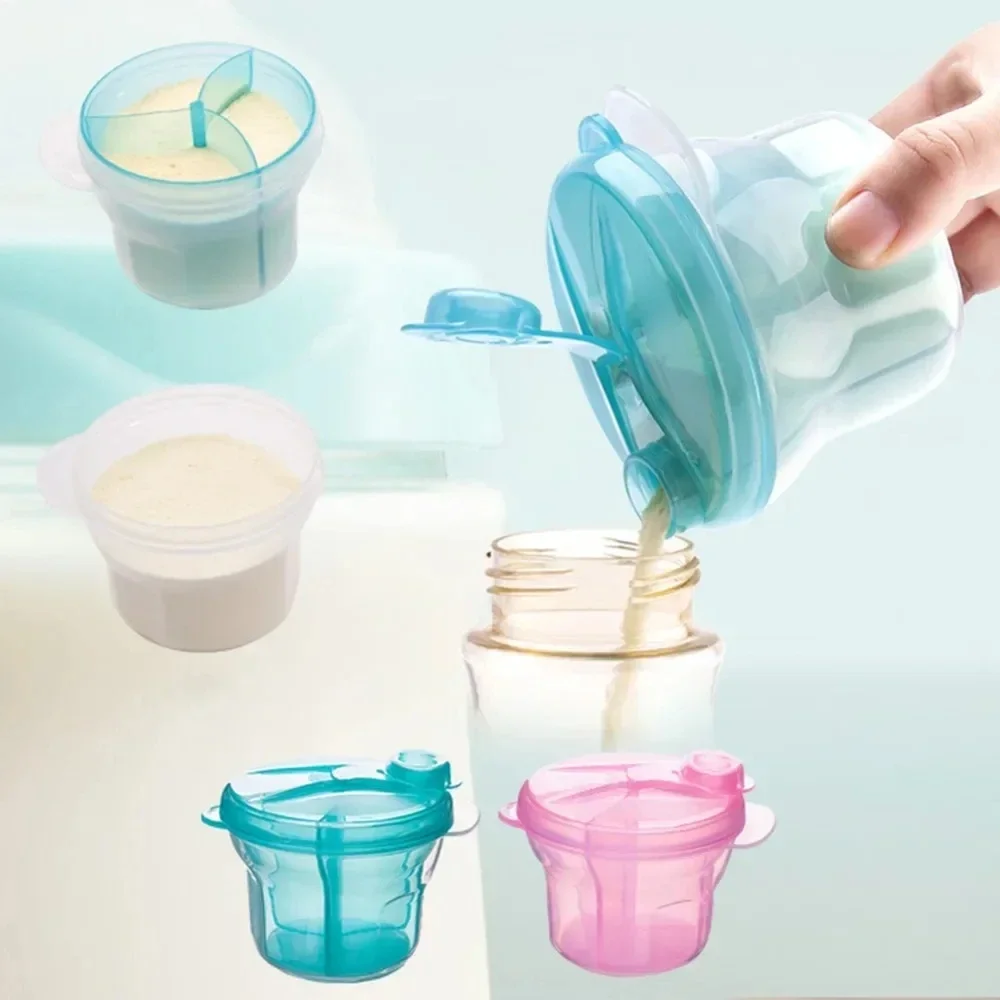 Baby Nursery Essentials - Dispenser Formula Portabel 3 Grid untuk