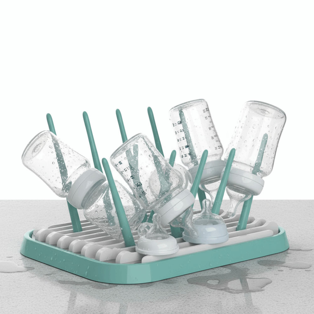 Baby Nursery Essentials - Rak Pengering Botol Bayi Dapat Dilipat