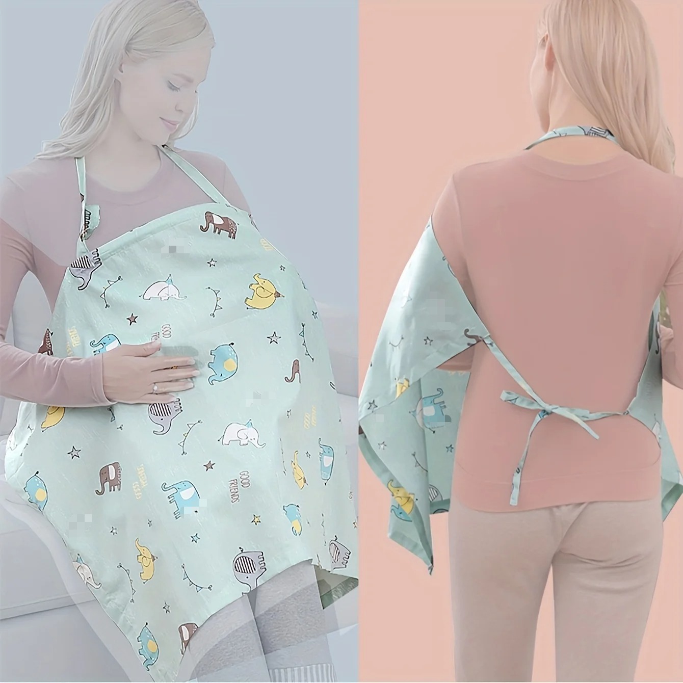 Nursing Cover Breastfeeding - Selendang Menyusui Ringan dan Bernapas untuk