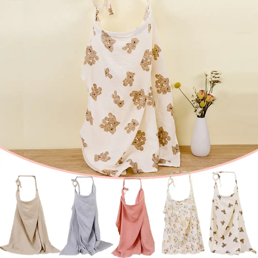 Nursing Cover Breastfeeding - Penutup Menyusui Bayi Katun, Penutup Menyusui