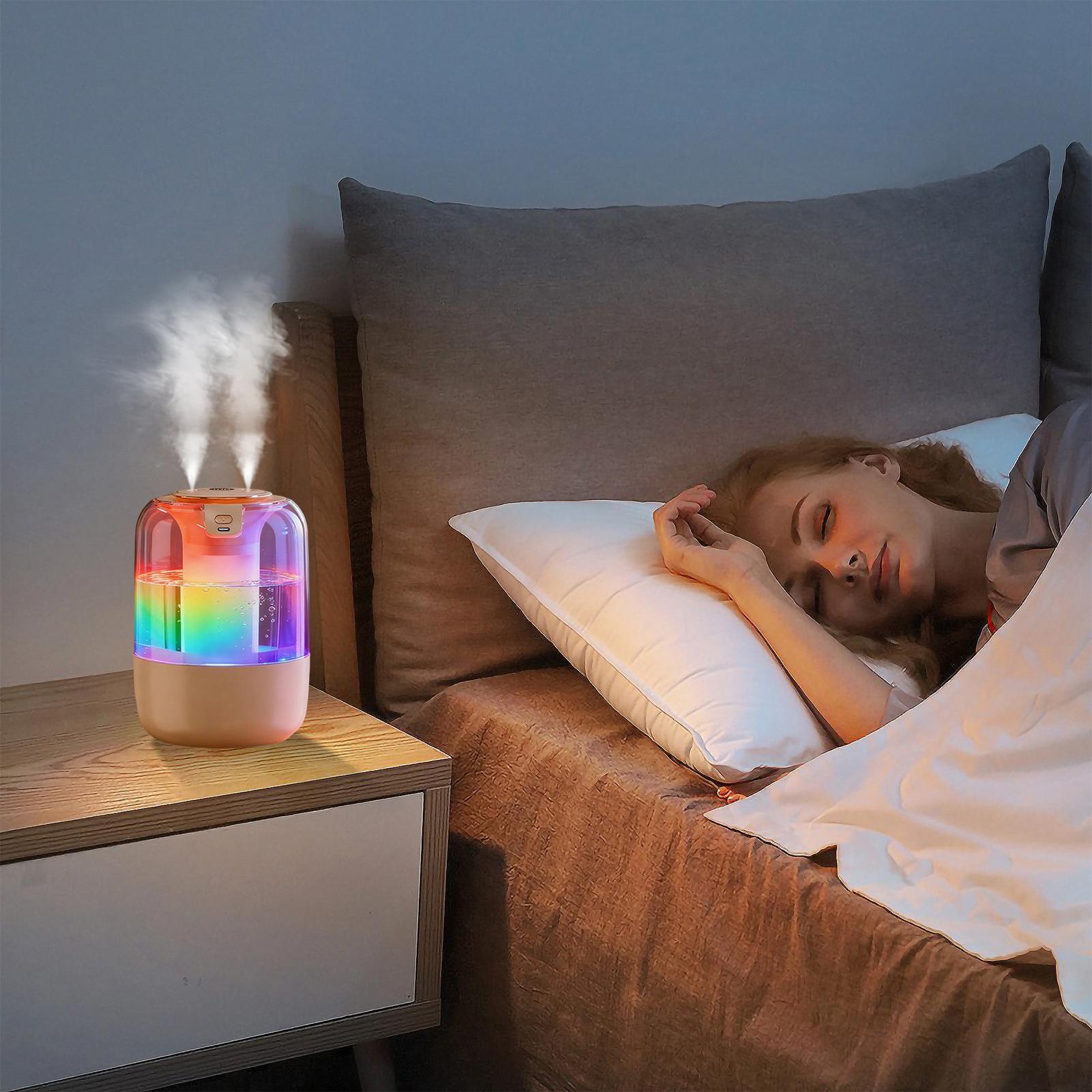 Humidifier Nursery Quiet - Pelembap Udara Kamar Tidur Dengan Lampu