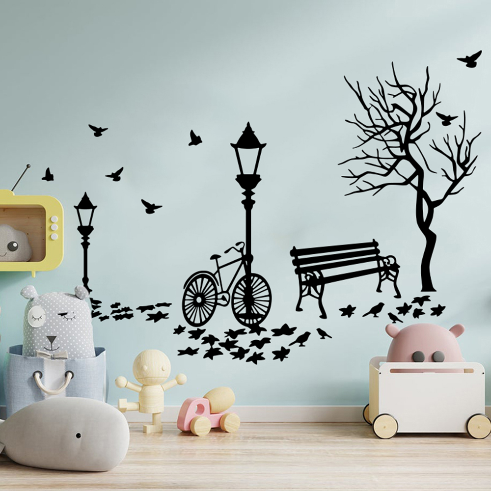Stiker Dinding Lampu Jalan Poh - Baby Nursery Vinyl ulasan dan harga