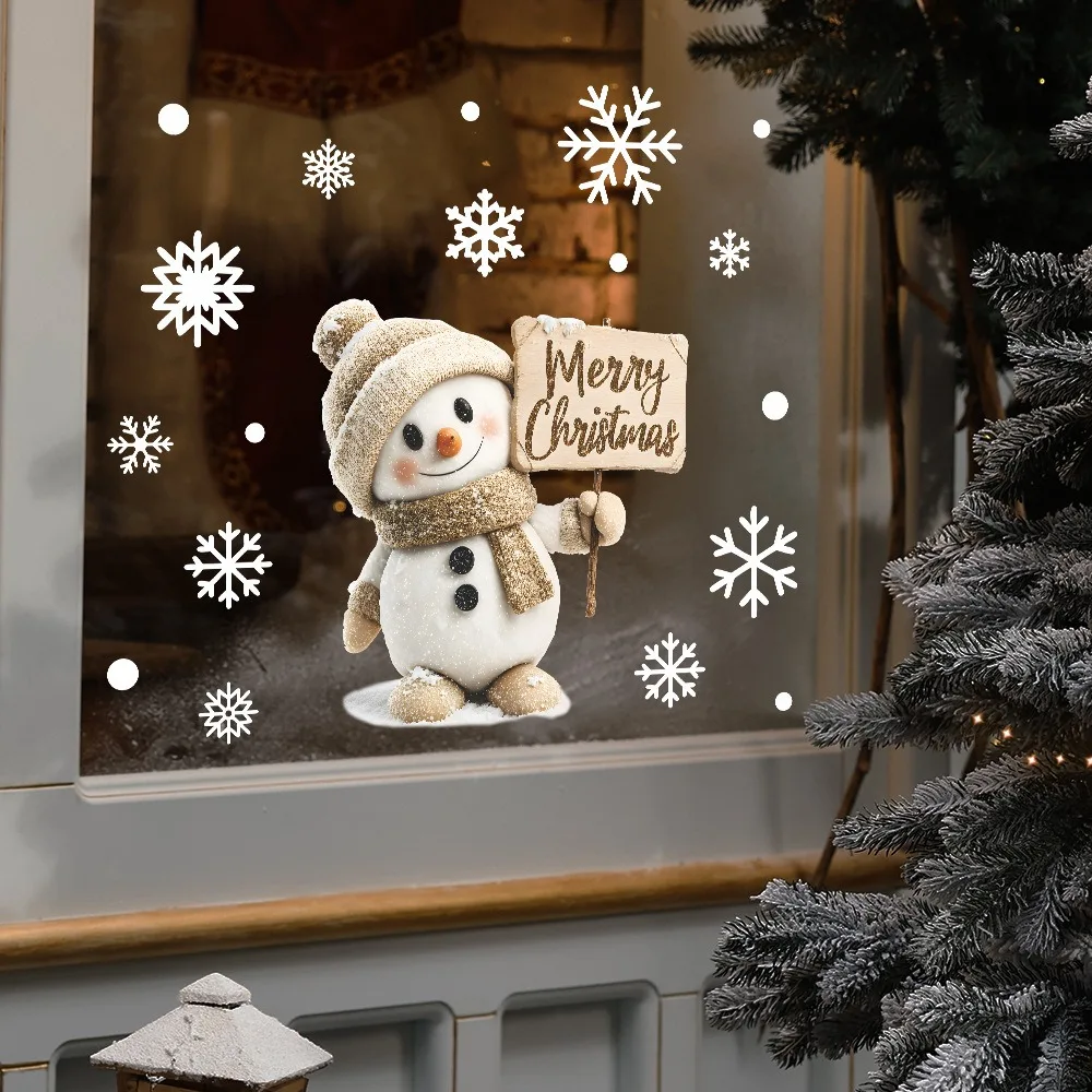 Stiker Jendela Natal Kartun Sa - Baby Nursery Vinyl ulasan dan harga