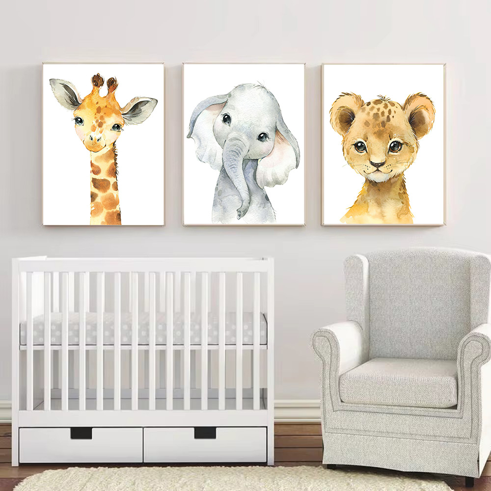 Set Dekorasi Kamar Anak Safari - Baby Nursery Jungle Animals ulasan dan harga