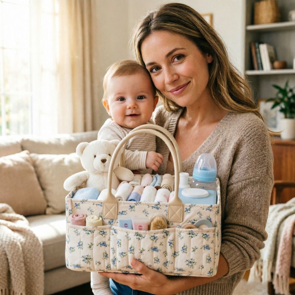 Keranjang Penyimpanan Popok Ba - Baby Nursery Essentials ulasan dan harga