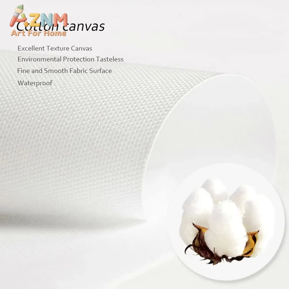 Lukisan Kanvas Seni Dinding Ka - Baby Nursery Jungle Animals ulasan dan harga