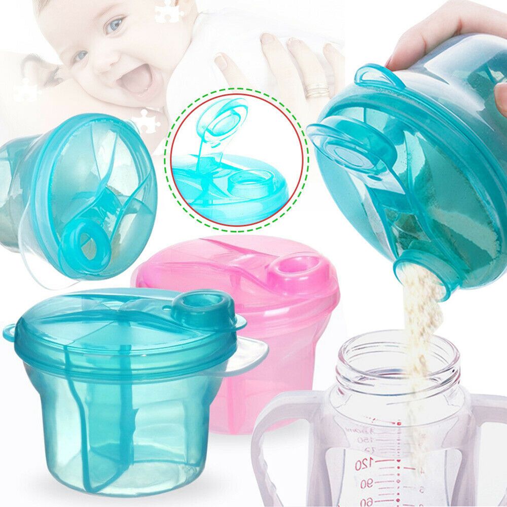 Dispenser susu bubuk bayi, 3 d - Baby Nursery Essentials ulasan dan harga