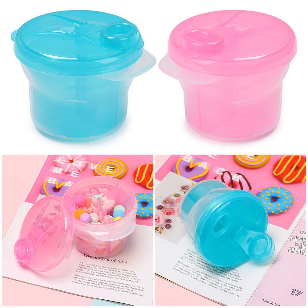 Dispenser susu bubuk bayi, 3 d - Baby Nursery Essentials ulasan dan harga