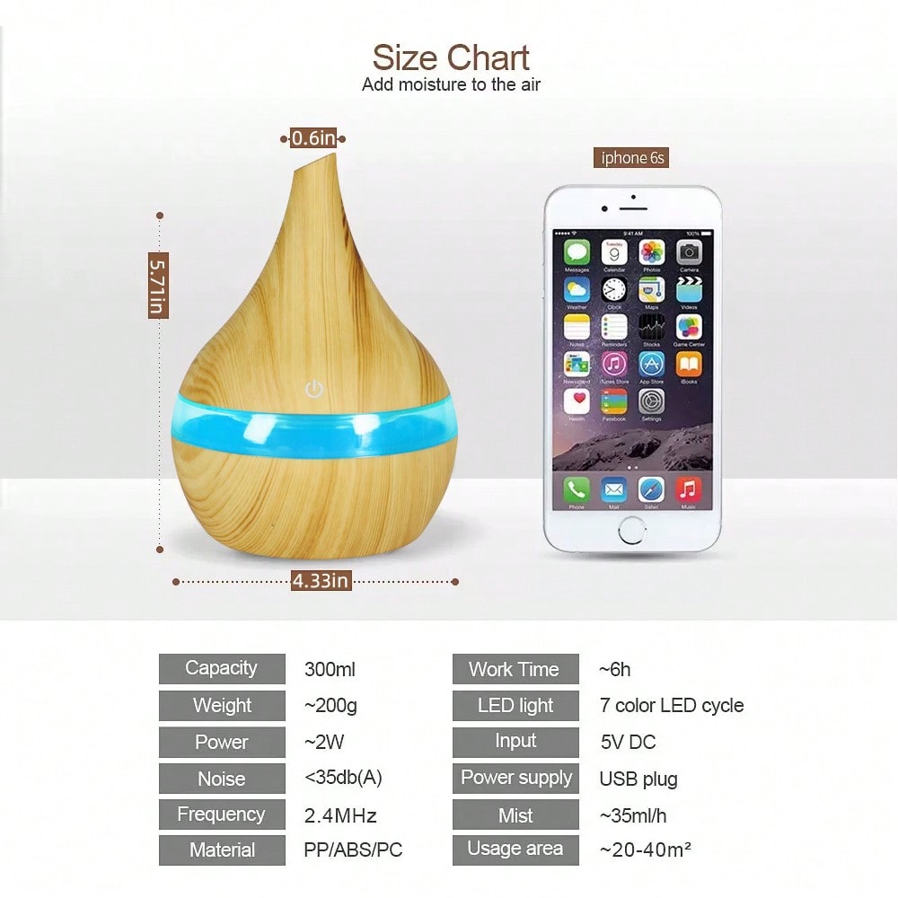 Diffuser Minyak Esensial USB D - Humidifier Nursery Quiet ulasan dan harga