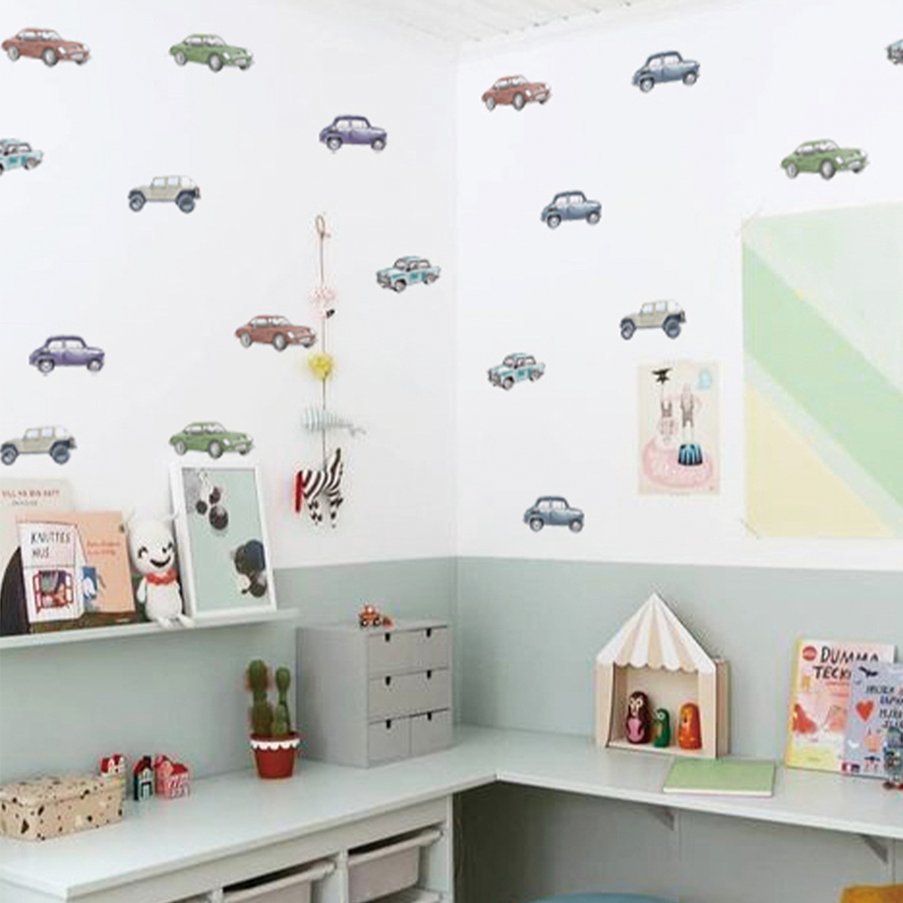 Stiker dinding truk pengangkut - Baby Nursery Vinyl ulasan dan harga