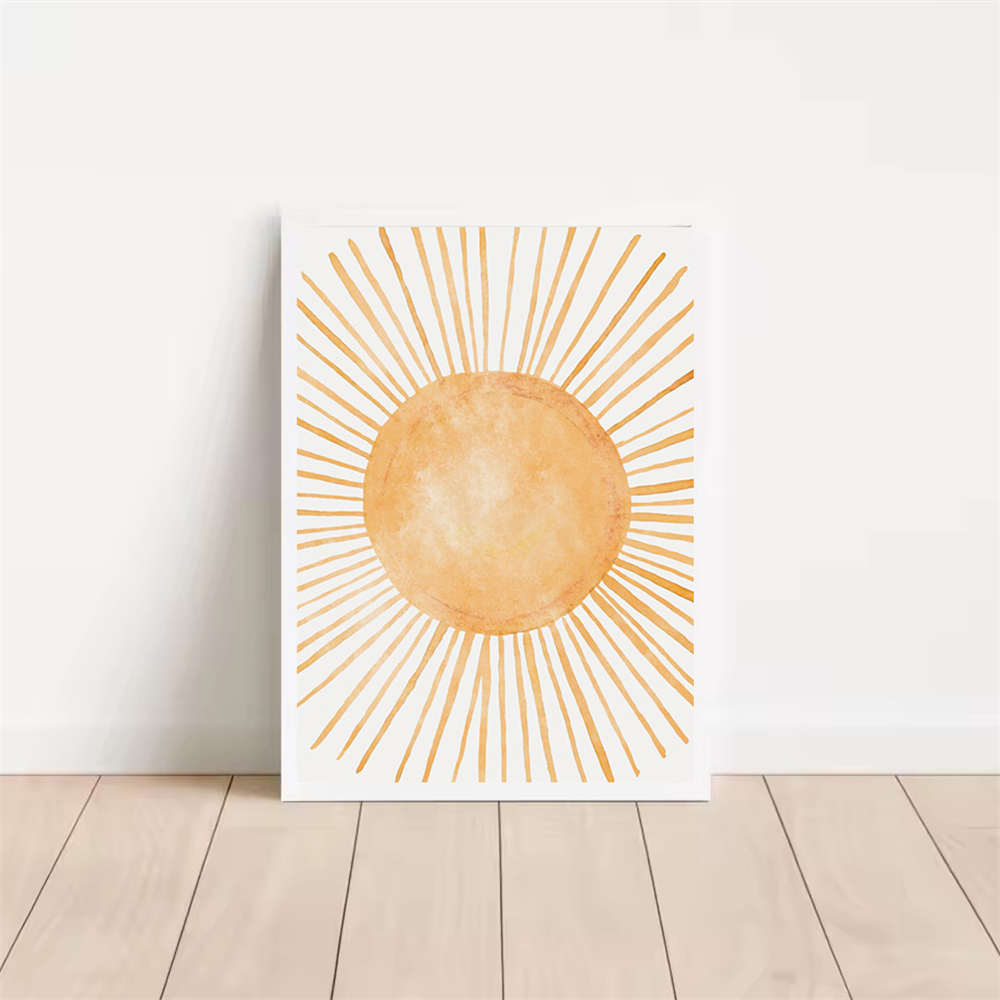 Boho poster matahari pelangi c - Baby Nursery You Are My Sunshine ulasan dan harga