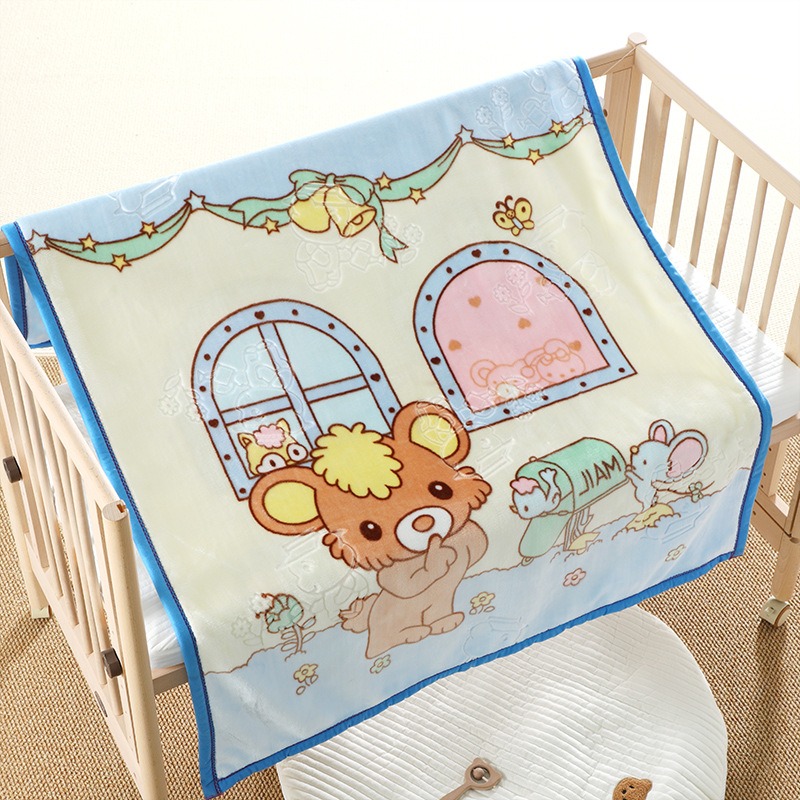 Selimut Bayi Kartun Awan |   B - Baby Nursery Essentials ulasan dan harga