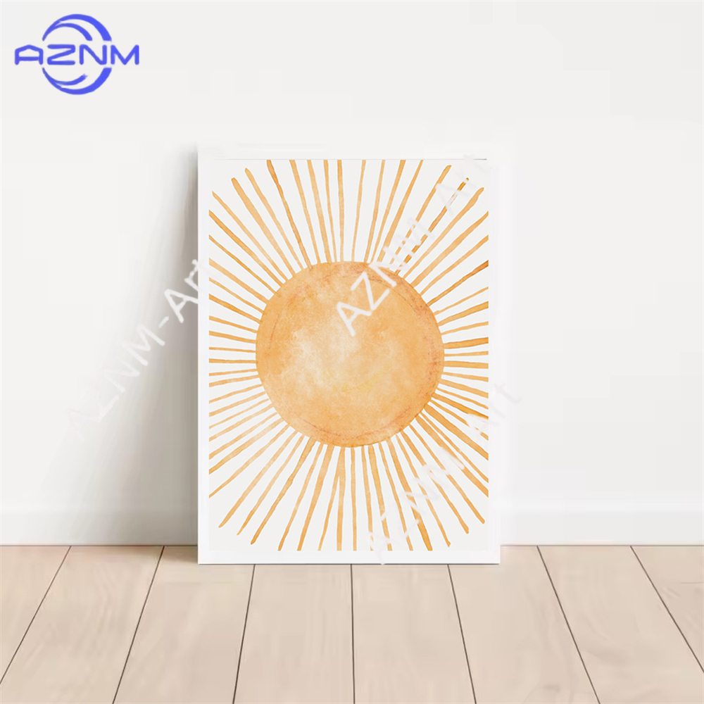 Poster Matahari Pelangi Boho C - Baby Nursery You Are My Sunshine ulasan dan harga
