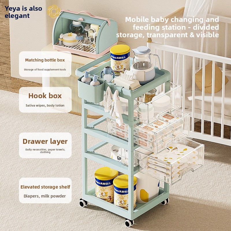 Troli Penyimpanan Bayi yang Da - Baby Nursery Drawers ulasan dan harga