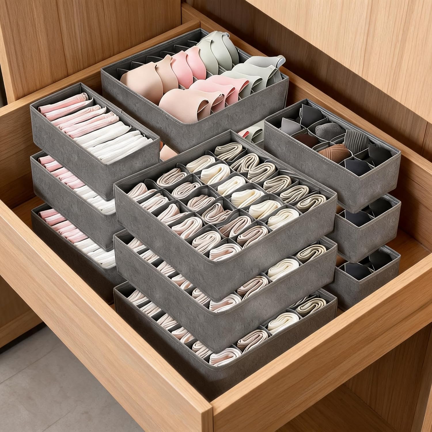 Garvee Home Set Organizer Laci - Baby Nursery Drawers ulasan dan harga