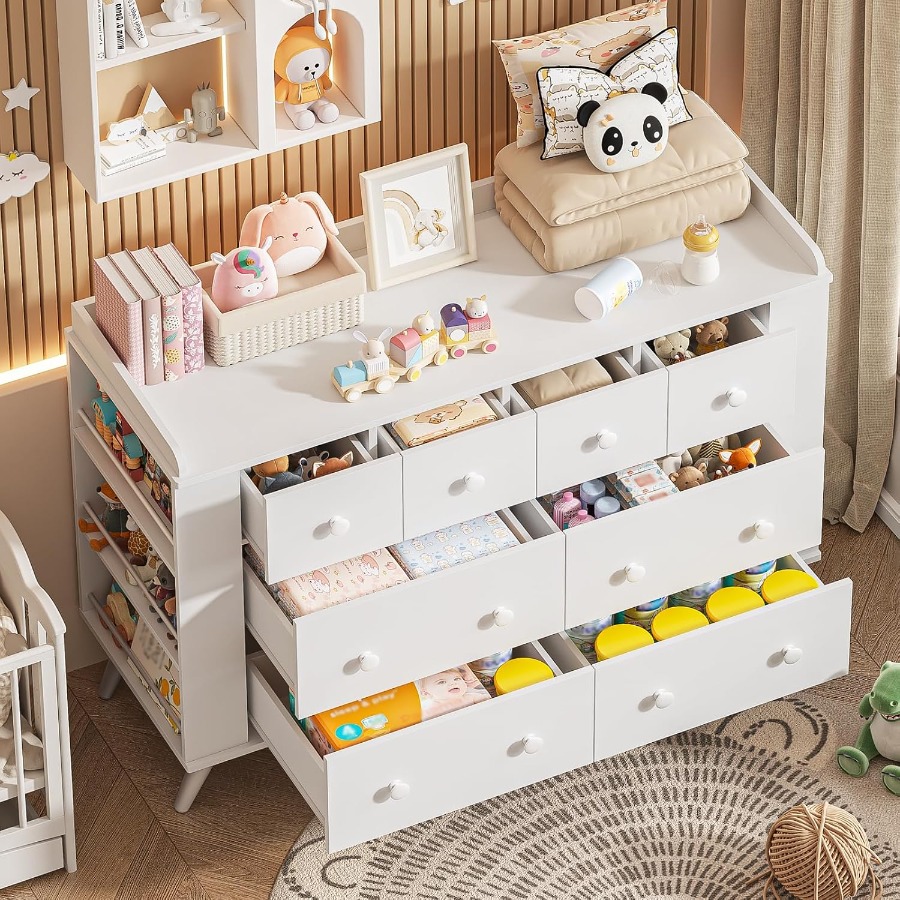 Lemari Pakaian Bayi, Lemari de - Baby Nursery Drawers ulasan dan harga